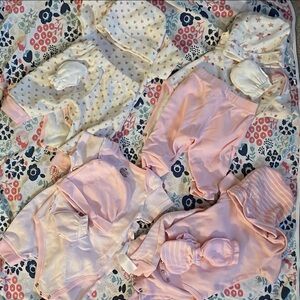 Pink and Cream Kids Matching Set